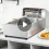 EF005 single long tank commercial deep fryer stainless steel factory manufacturer China OEM supplier