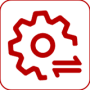 electric fryer replacement guidance icon