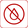 electric fryer waterproof protection icon
