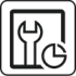 low failure rate commercial fryer icon